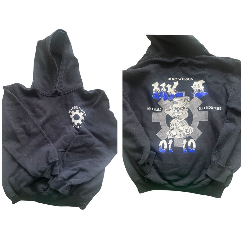 MKC Wilson Machinery Tech Skull Jacket Hoodie